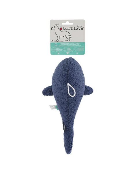 rosewood-tufflove-whale-medium-dog-toy
