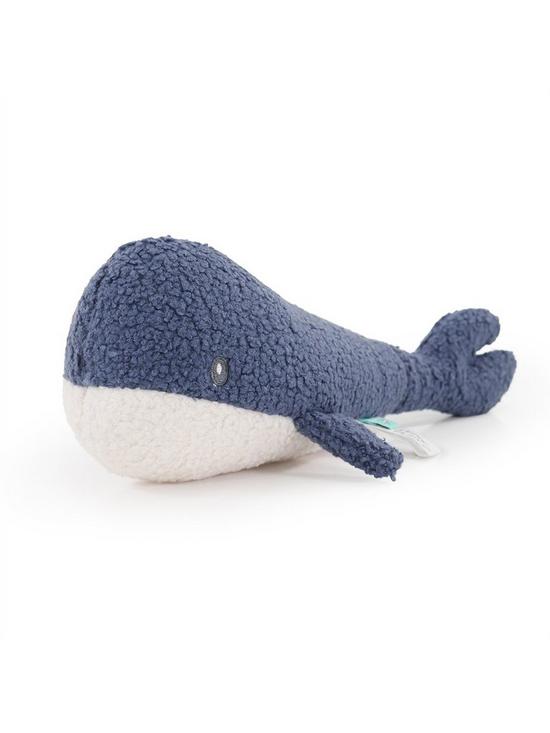 stillFront image of rosewood-tufflove-whale-medium-dog-toy