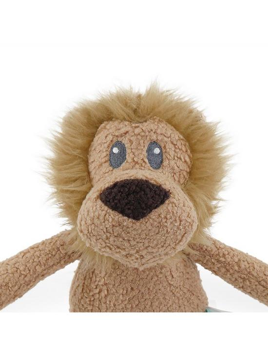 stillFront image of rosewood-tufflove-lion-medium-dog-toy