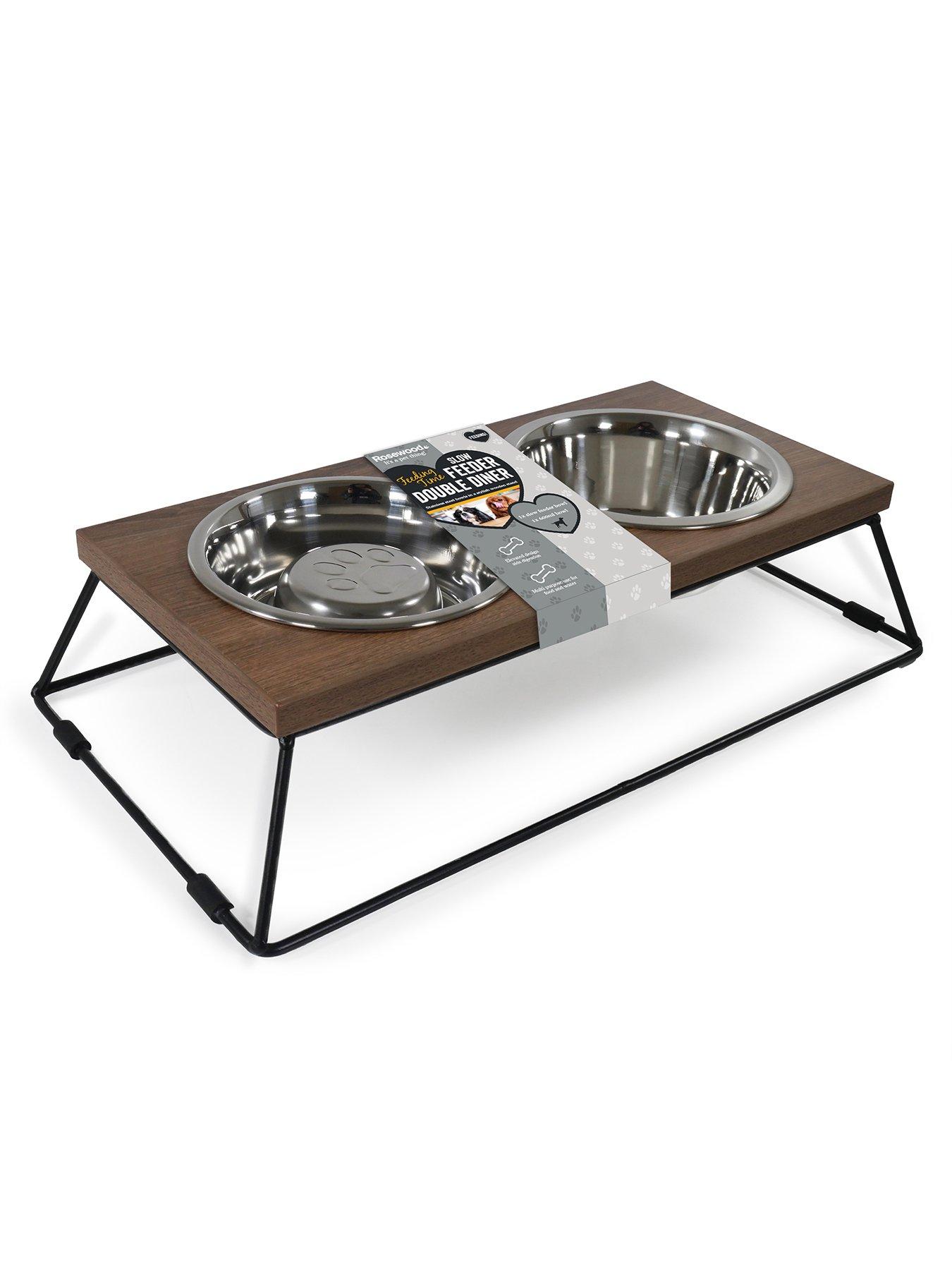 Image 2 of 5 of Rosewood Double Diner Raised Slow Feeder