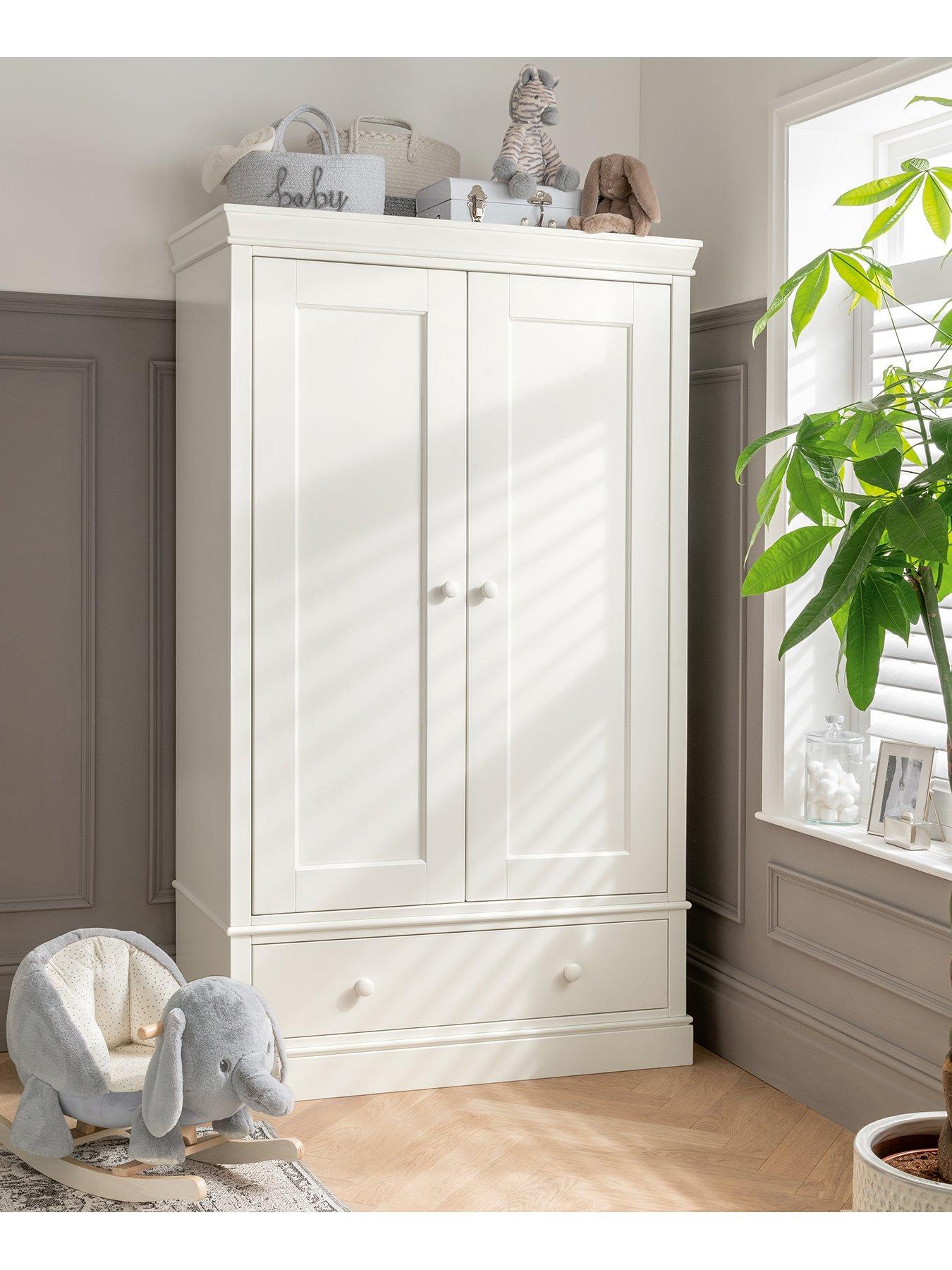  image of mamas-papas-oxford-wardrobe-white