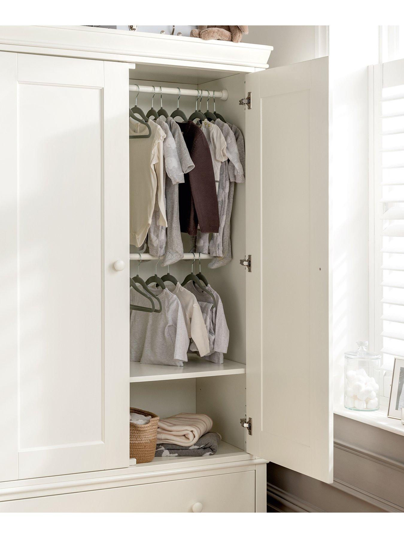  image of mamas-papas-oxford-wardrobe-white