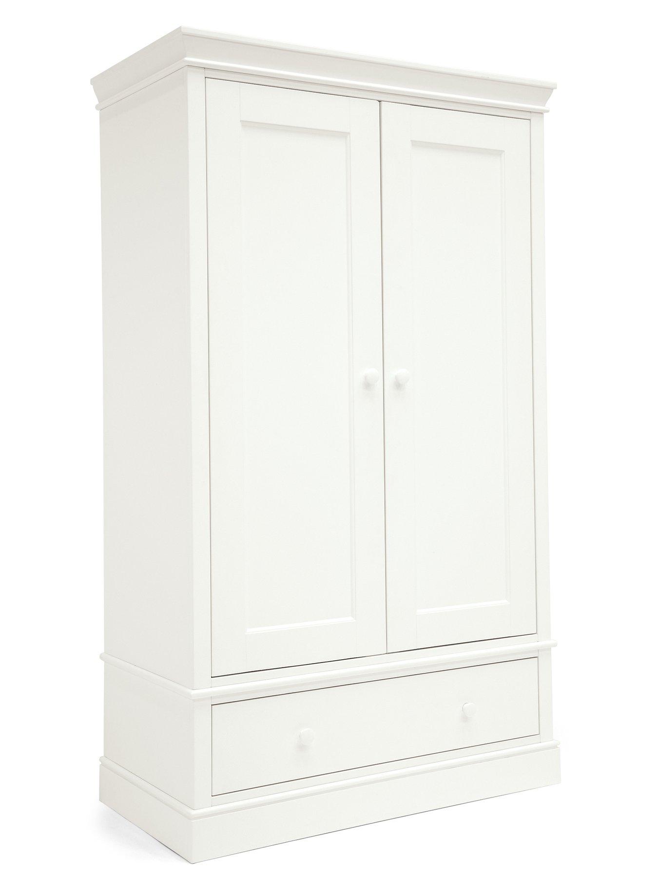  image of mamas-papas-oxford-wardrobe-white
