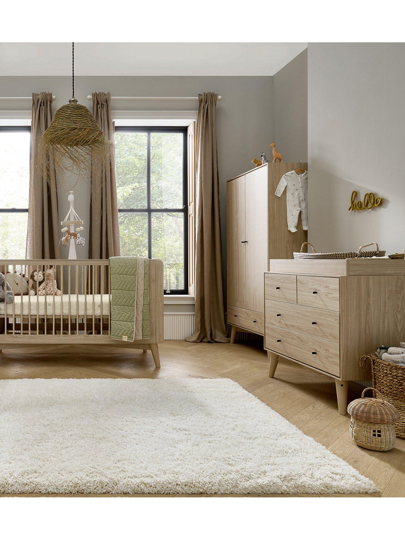 mamas-papas-coxley-3-piece-cotbed-range-naturalolive-green