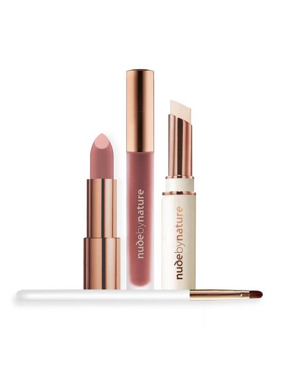 stillFront image of nude-by-nature-perfect-pout-gift-set