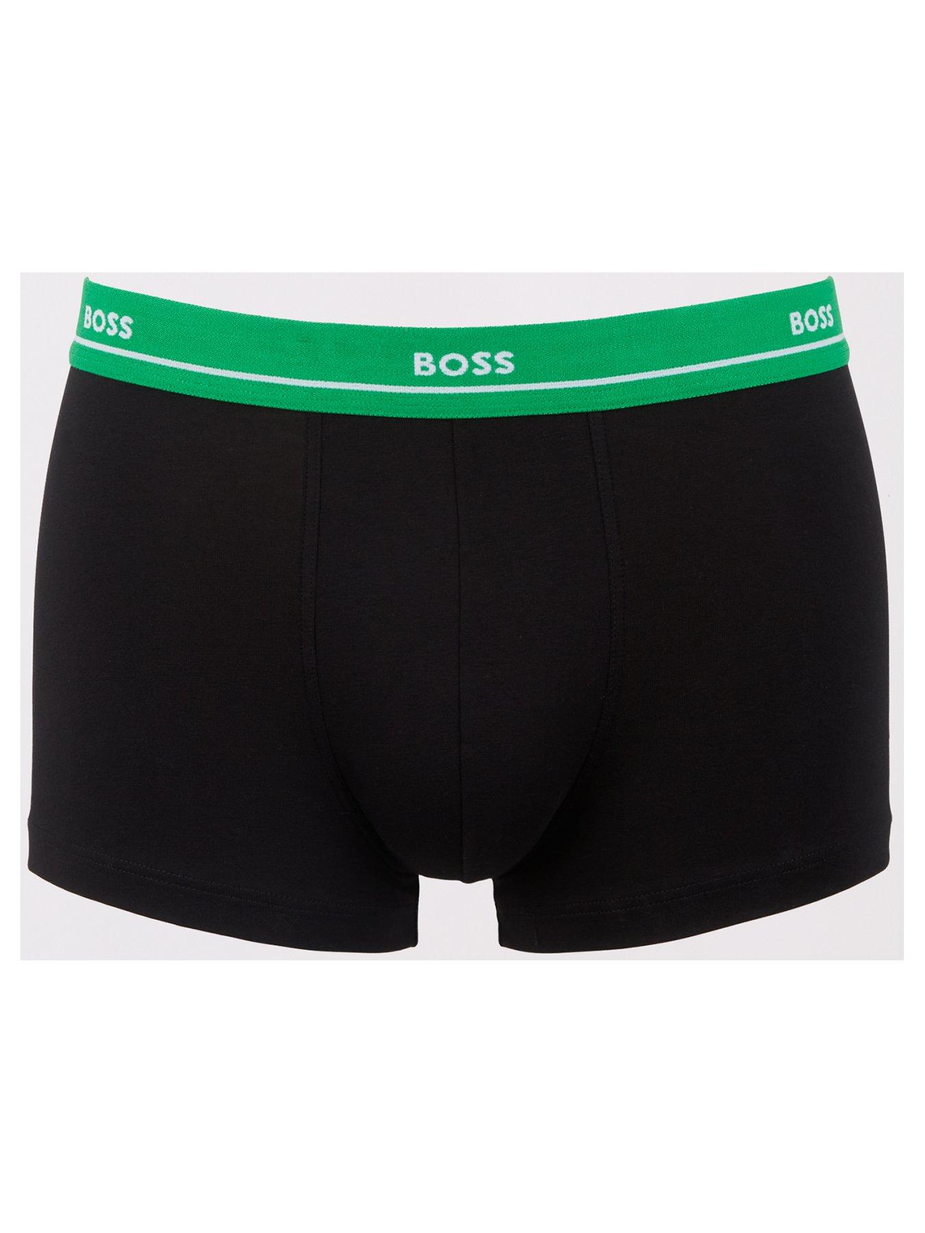  image of boss-bodywear-5-pack-essential-trunks-nbsp--multi