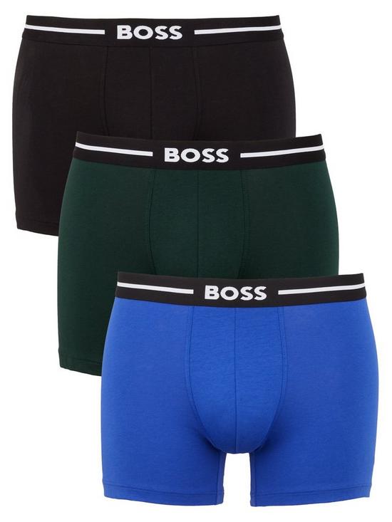 front image of boss-bodywear-3-pack-bold-boxer-briefs-multi