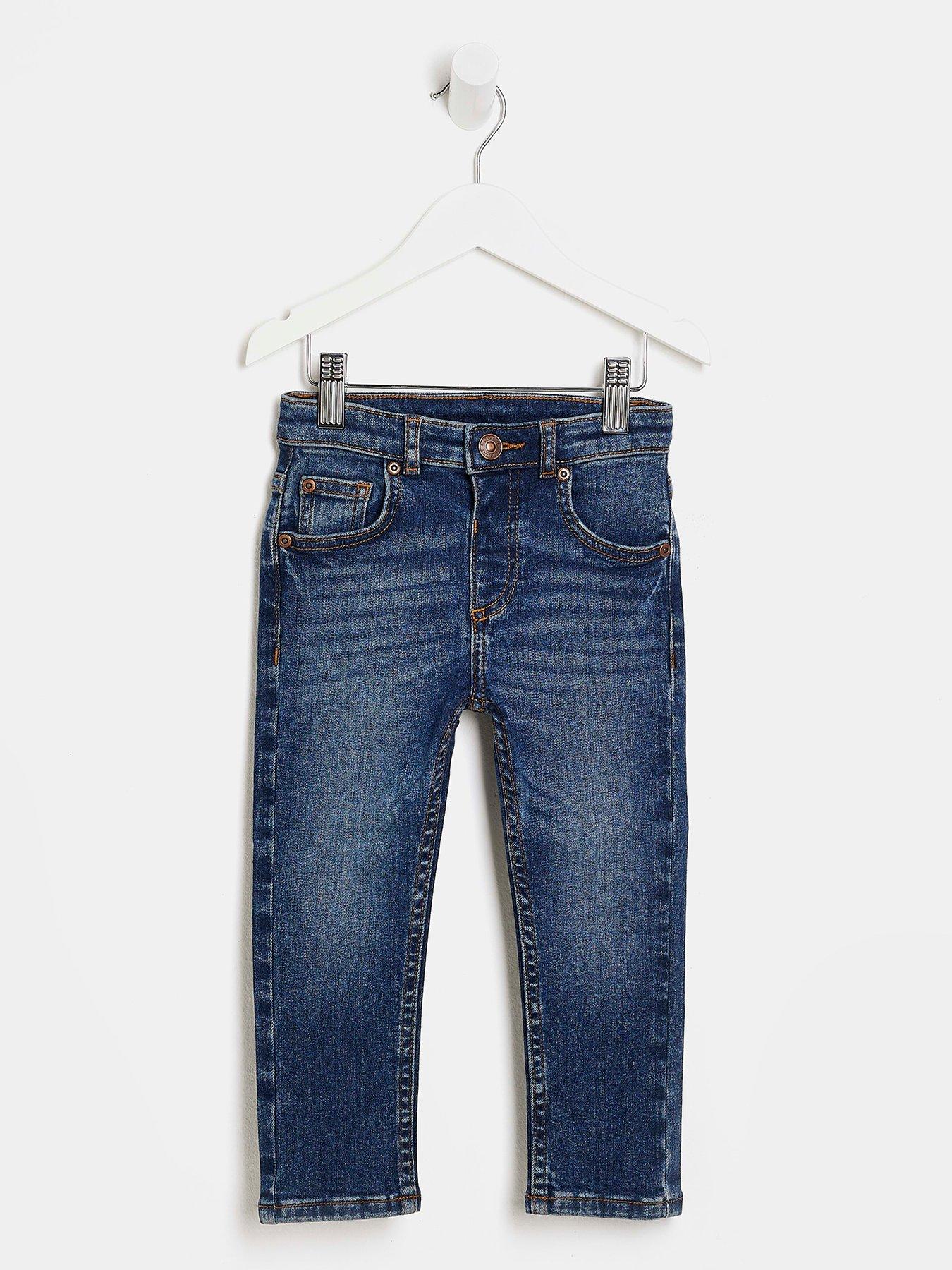 River Island Mini Mini Boys Skinny Jeans - Blue