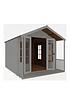  image of mercia-10-x-8ft-premium-traditional-summerhouse-pre-painted-with-installation