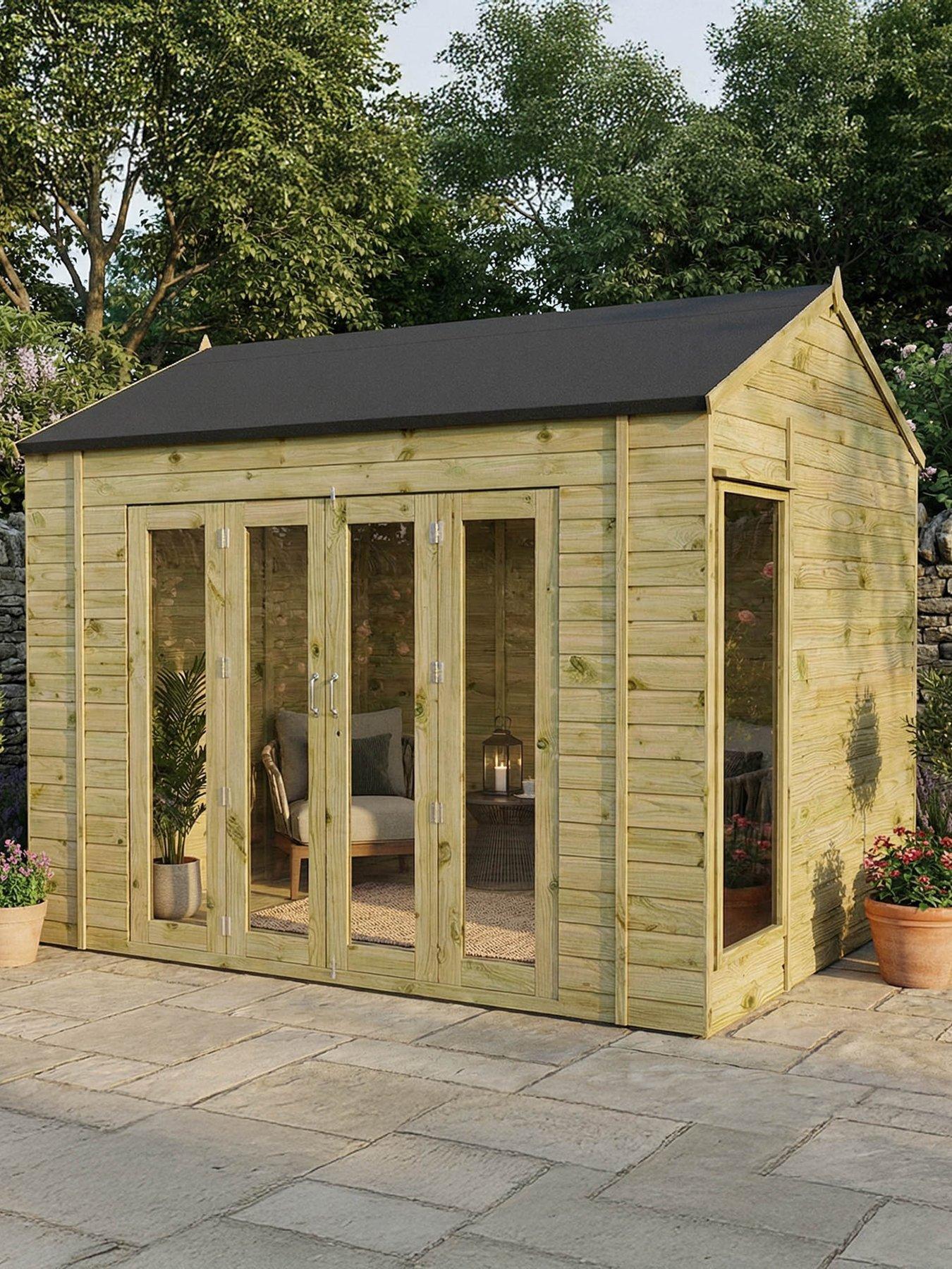 MERCIA 10 x 8ft Vermont Summerhouse - PEFC Certified