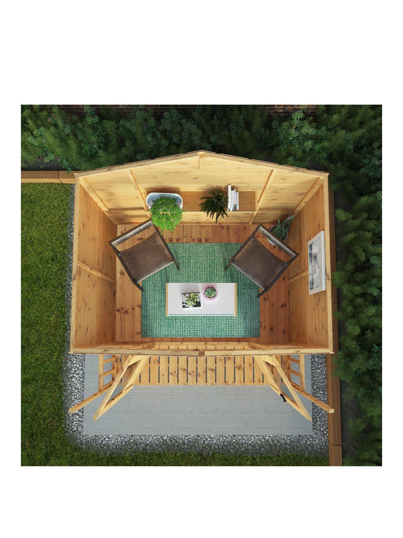  image of mercia-7-x-7ft-traditional-summerhouse