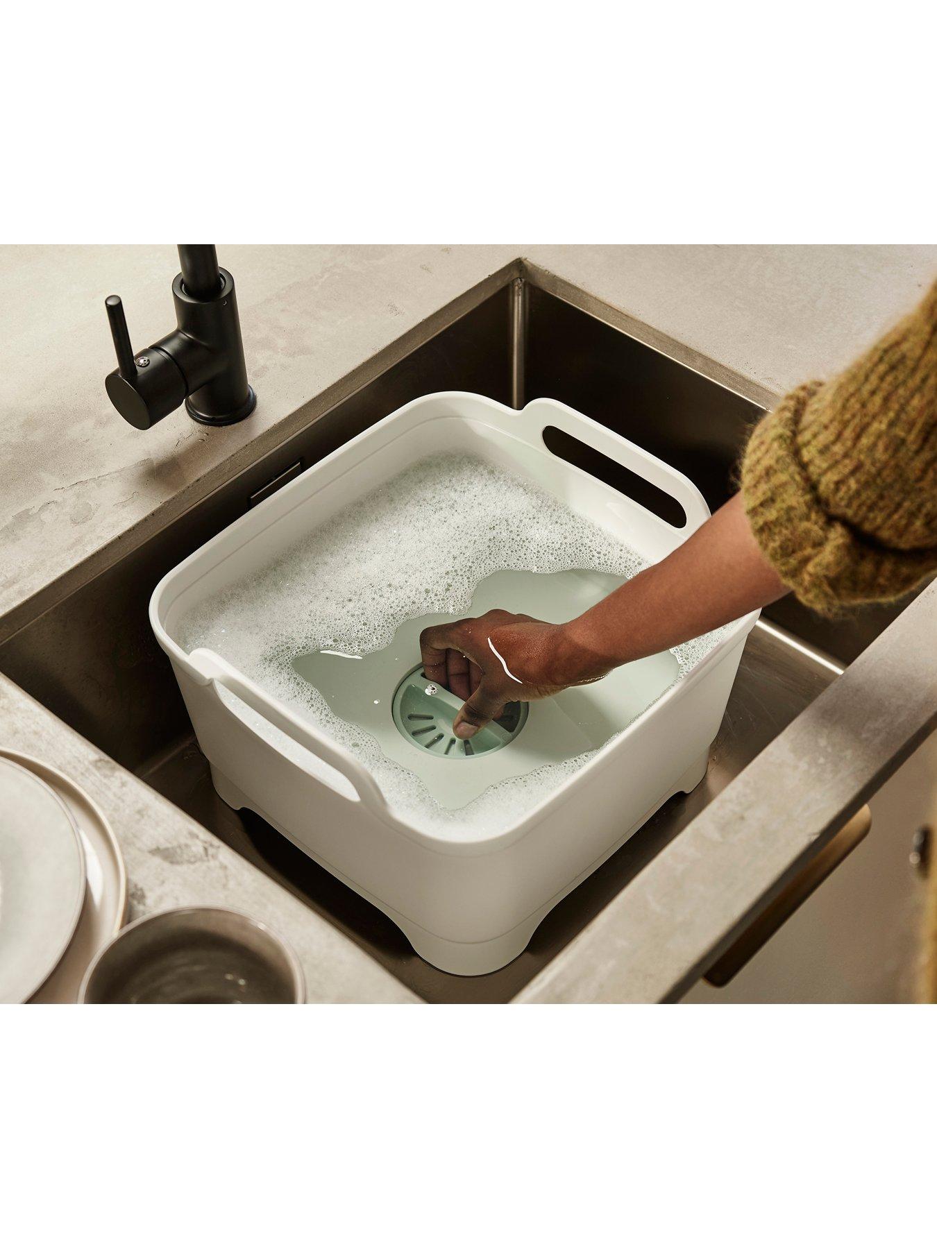 Image 4 of 6 of Joseph Joseph Wash and Drain Washing Up Bowl