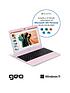  image of geo-geobook-110-laptop-116in-hd-intel-celeron-4gb-ram-64gb-ssd-microsoftnbsp365-personal-12-months-included-with-mouse-headset-and-sleeve