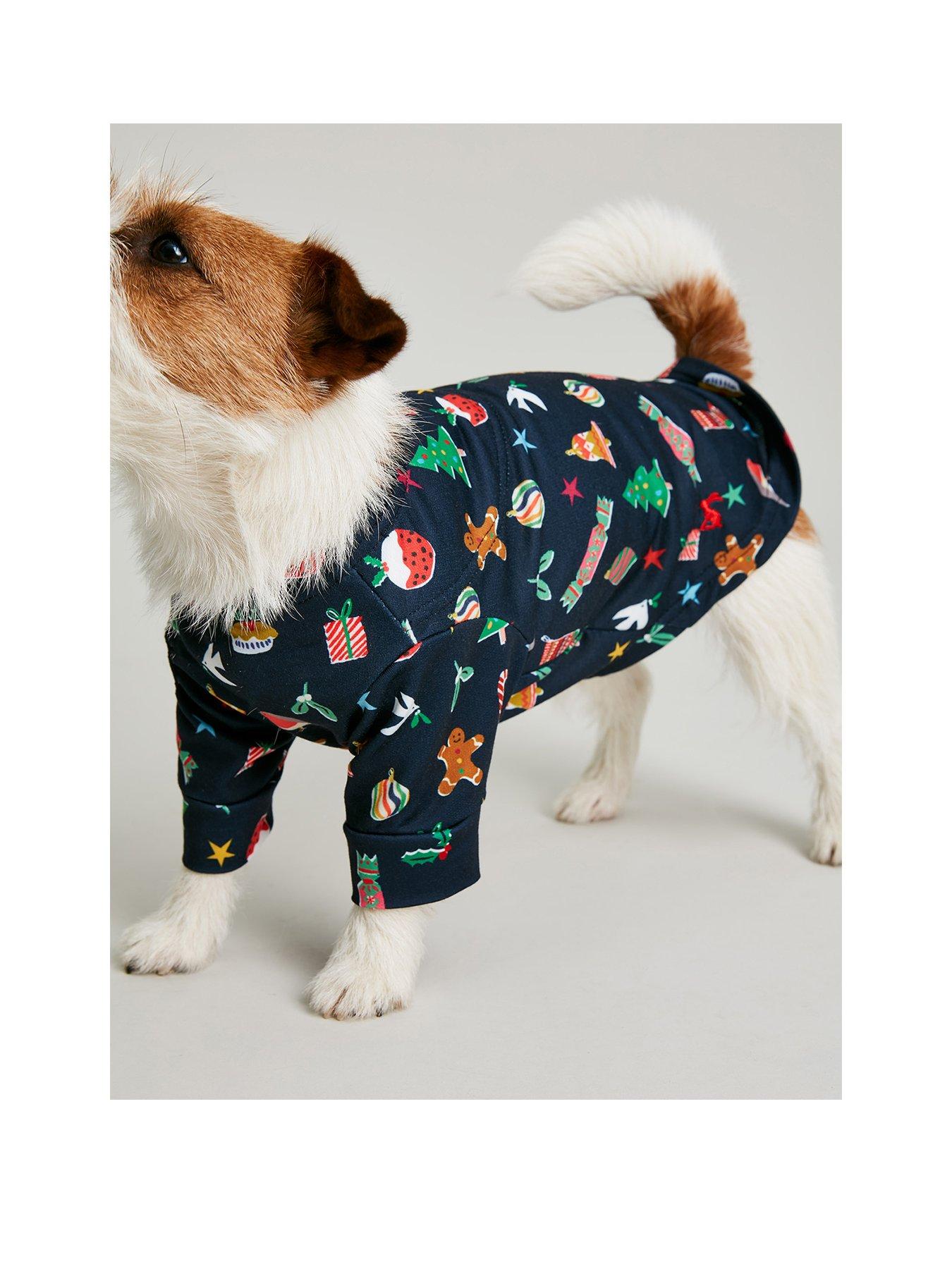 Joules Dog Bauble Festive Family Print Pyjamas
