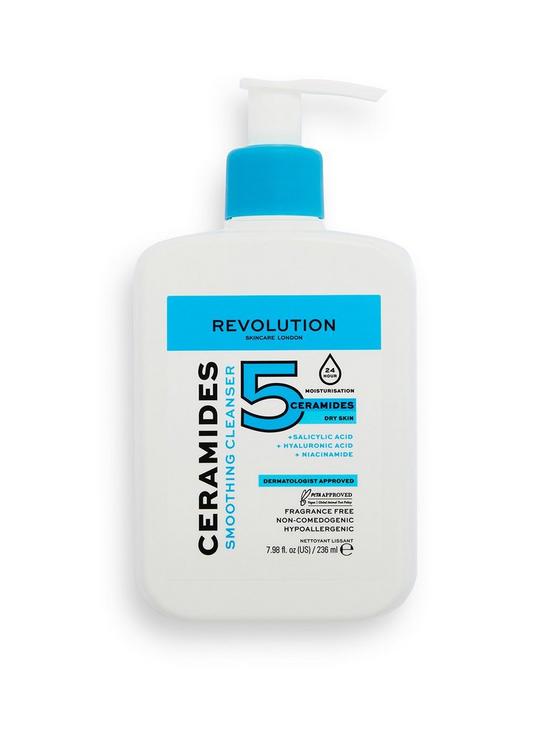 front image of revolution-beauty-london-revolution-skincare-ceramides-soothing-cleanser
