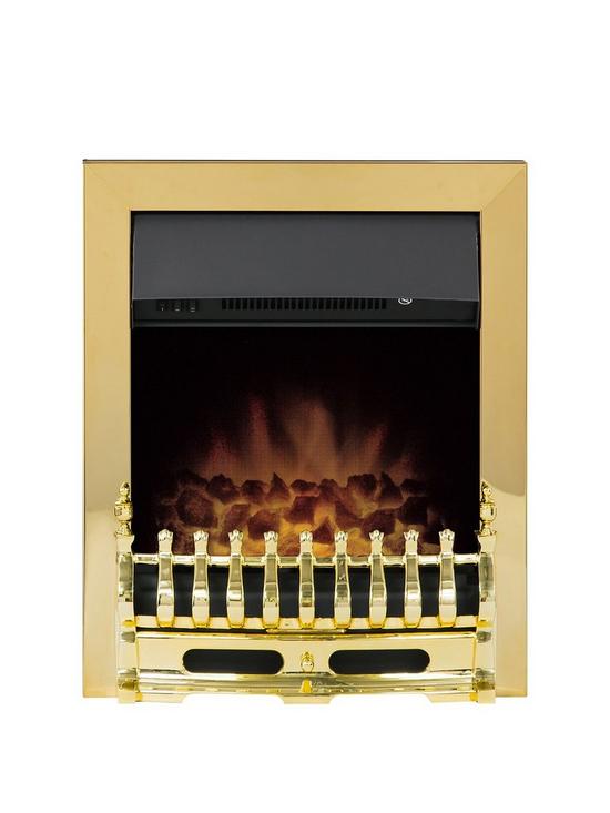 front image of adam-fires-fireplaces-adam-blenheim-electric-fire-in-brass