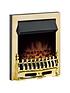  image of adam-fires-fireplaces-adam-blenheim-electric-fire-in-brass