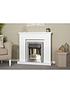  image of adam-fires-fireplaces-adam-helios-electric-fire-in-brushed-steel
