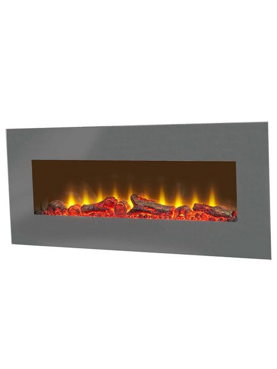 stillFront image of adam-fires-fireplaces-adam-sureflame-wm-9505-electric-wall-mounted-fire-with-remote-in-grey-42-inch