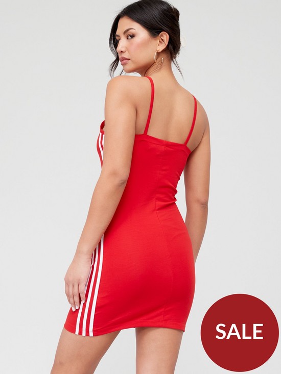 stillFront image of adidas-originals-mini-dress-red