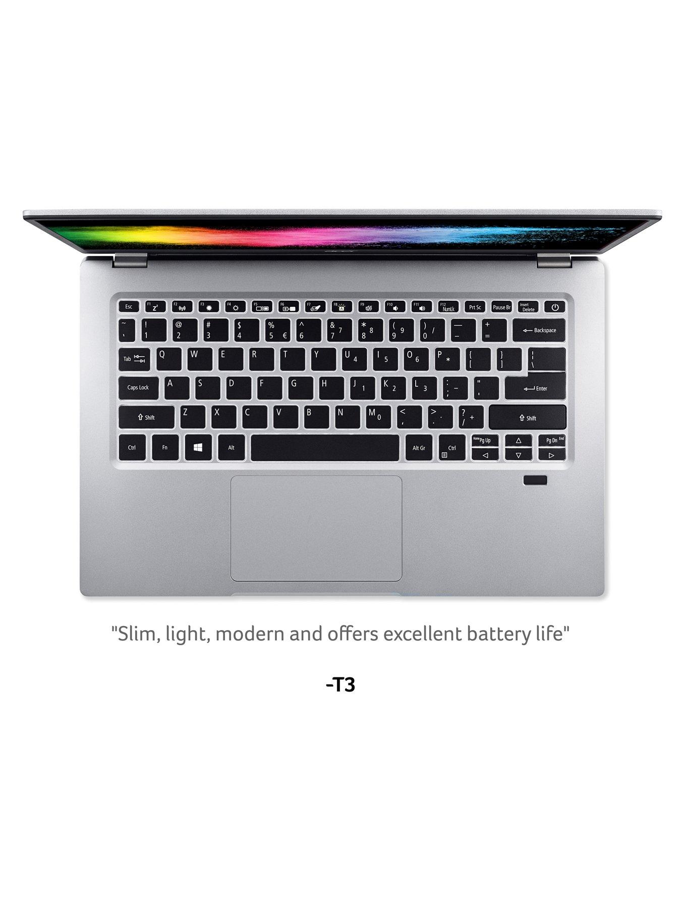  image of acer-swift-1-sf114-34-intel-pentium-4gb-ram-128gb-ssd-microsoftnbsp365-personal-included-12-monthsnbspwith-optional-norton-360-12-months-silver