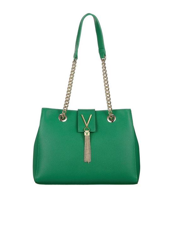 front image of valentino-bags-valentino-divina-large-tote-green