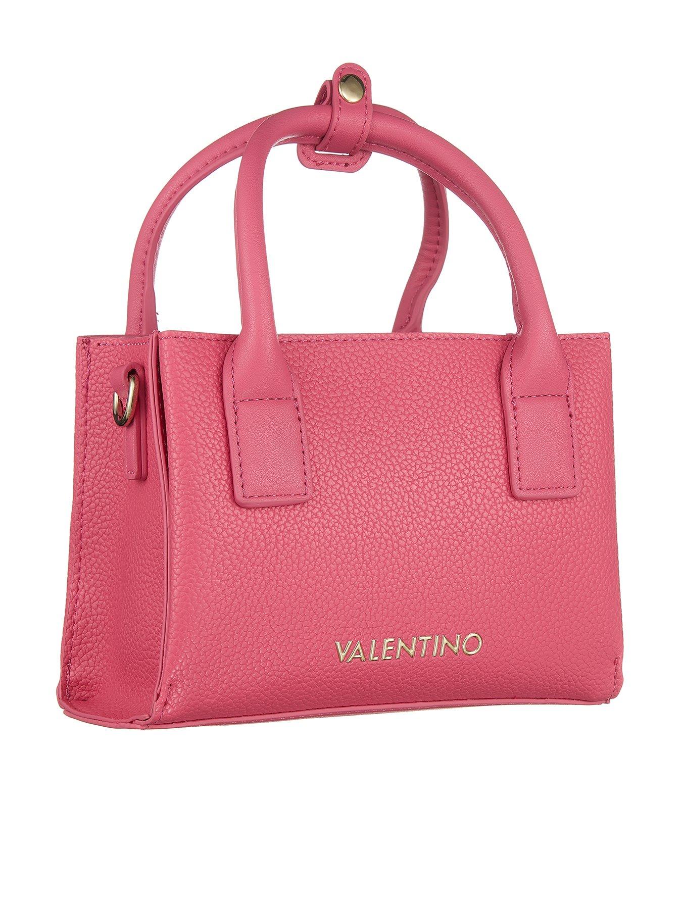 Valentino Seychelles Mini Grab Bag Crossbody Bright Pink