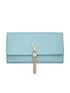  image of valentino-bags-valentino-large-divina-with-gold-pochette-blue