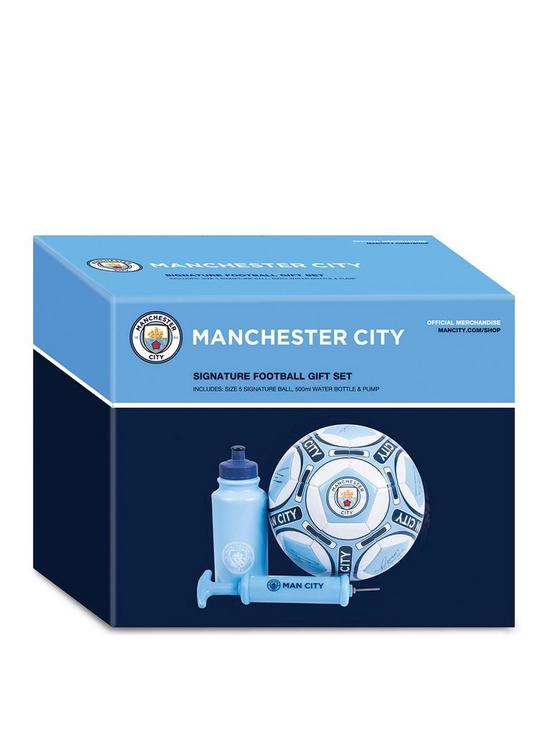 stillFront image of manchester-city-signature-football-gift-set