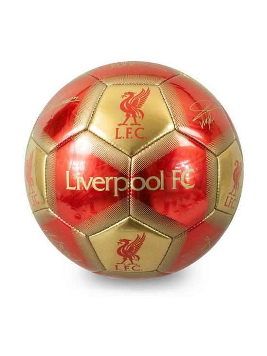 front image of liverpool-fc-liverpool-size-5-metallic-signature-football