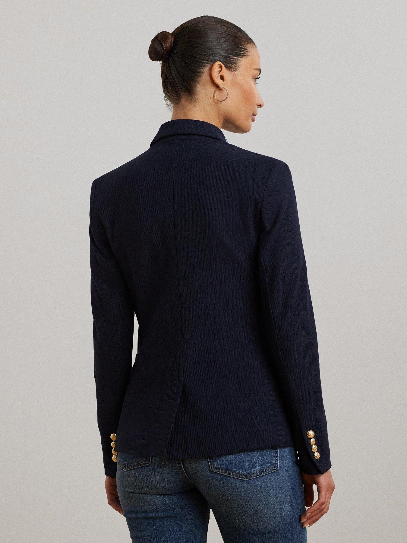 Image 2 of 4 of Lauren by Ralph Lauren Anfisa Lined Blazer- Navy