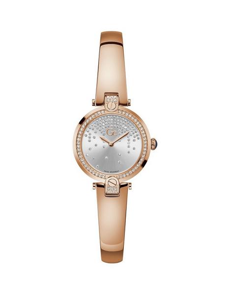 gc-swiss-movement-polished-rose-gold-pvd-case-amp-bracelet-bezel-wcrystals-silver-dial-oslash-28-mm-sapphire-coated-mineral-glass