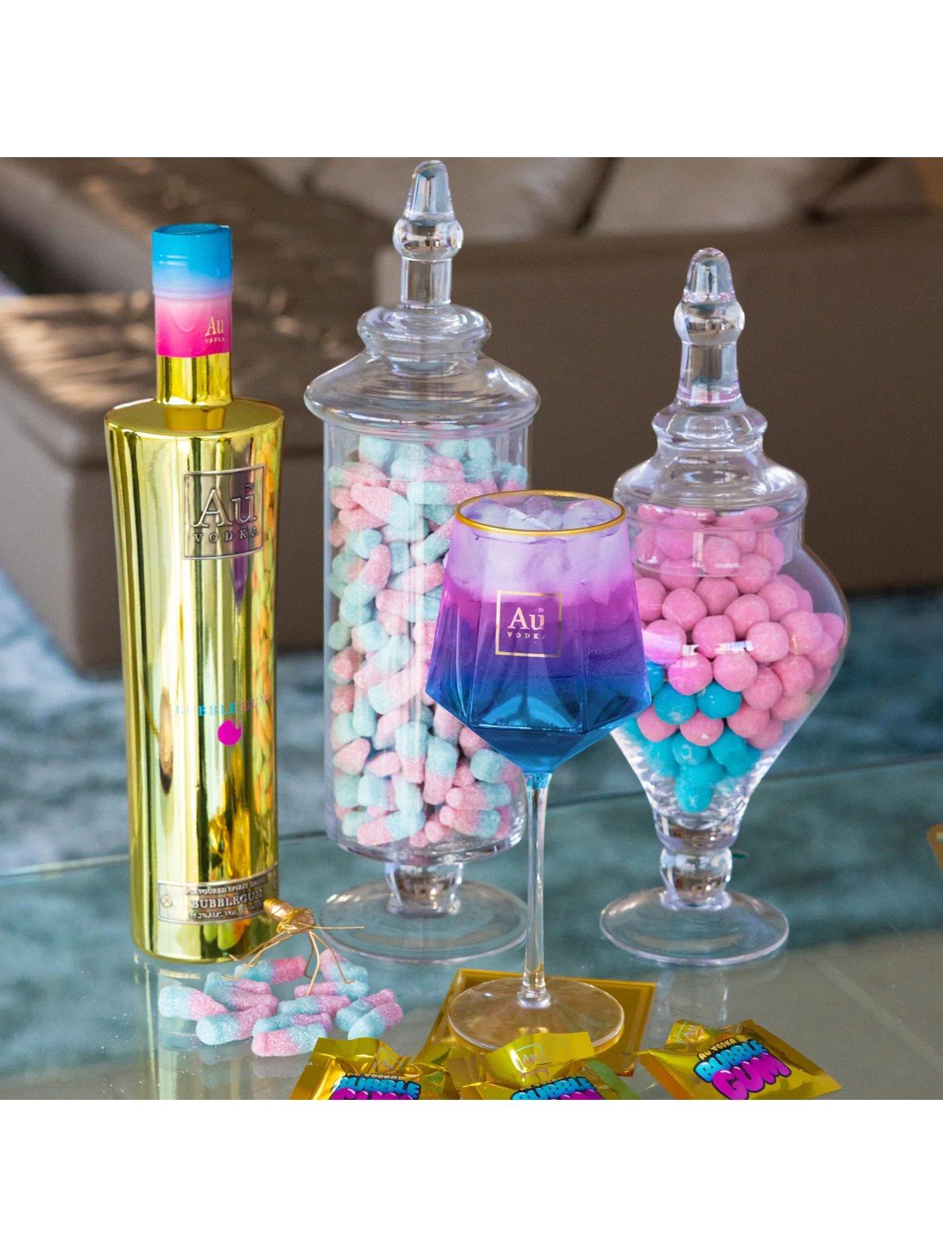 Image 2 of 3 of Au Vodka Bubblegum Flavoured Colour Changing Vodka 70cl