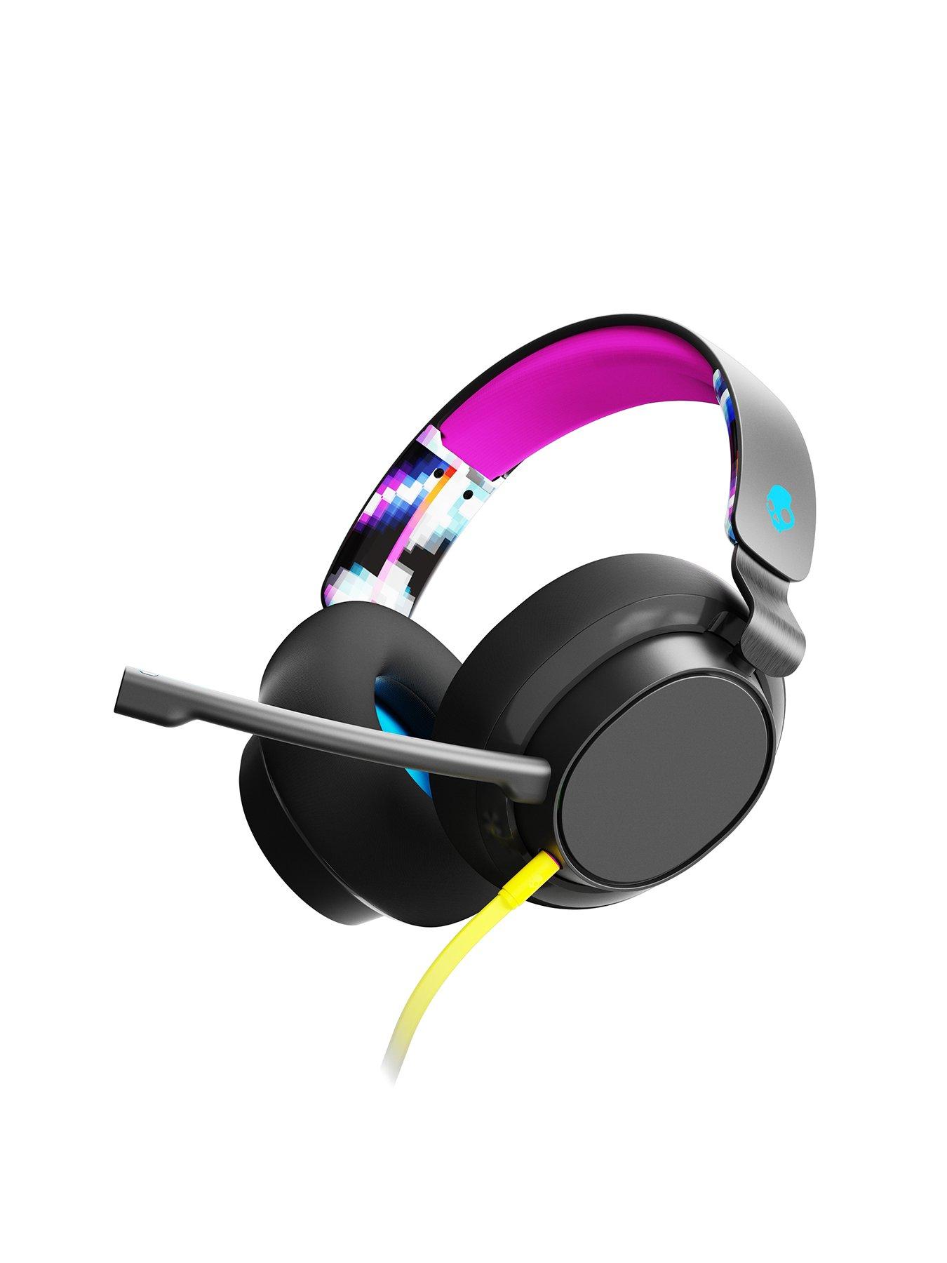 Skullcandy SLYR Multi Platform Wired Over Ear Gaming Headset Black DigiHype littlewoods