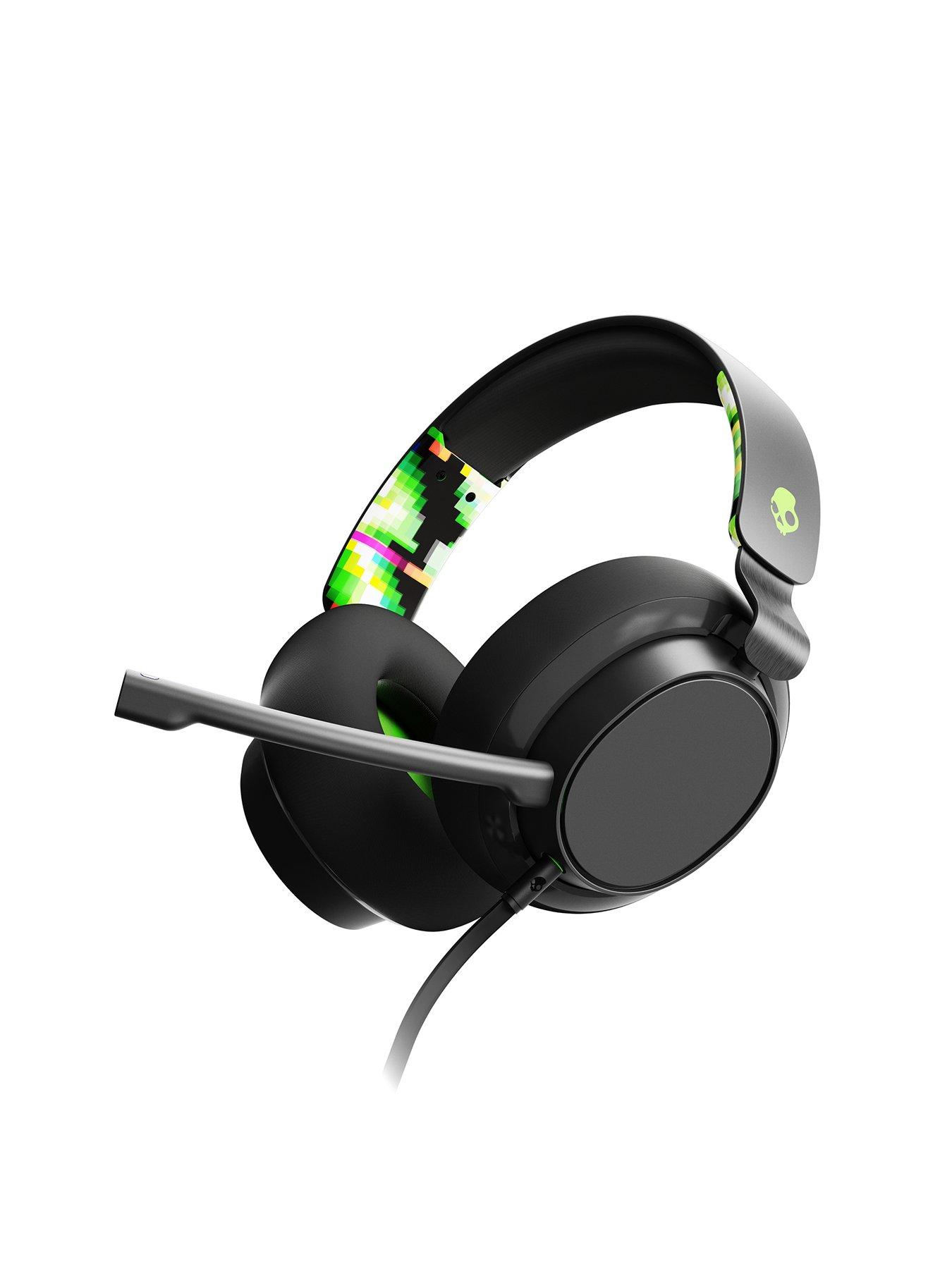  image of skullcandy-slyr-multi-platform-wired-over-ear-gaming-headset-green-digihype