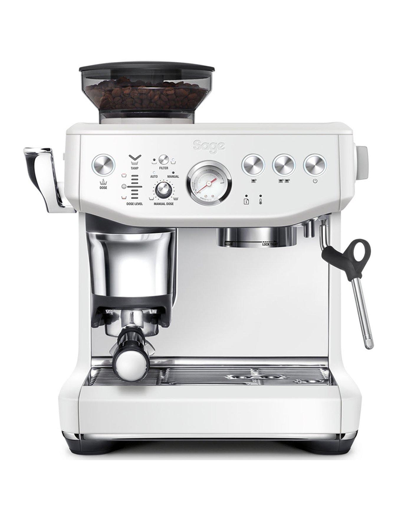 Sage the Barista Express Impress Coffee Machine - Sea Salt