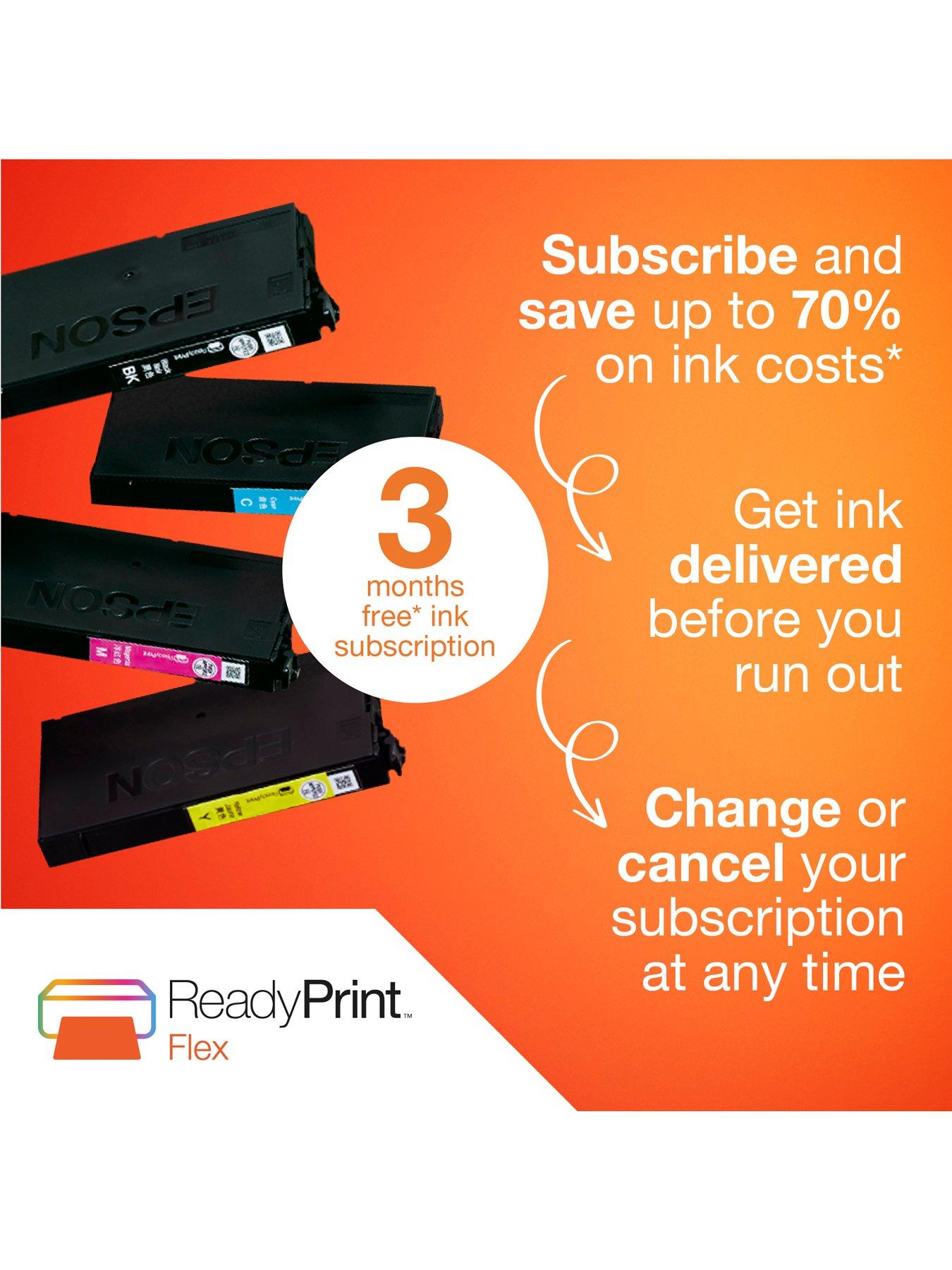 Image 4 of 8 of Epson Expression XP-3200 A4 Multifunction Wireless Inkjet printer with 3 months free ink* with ReadyPrint Flex subscription