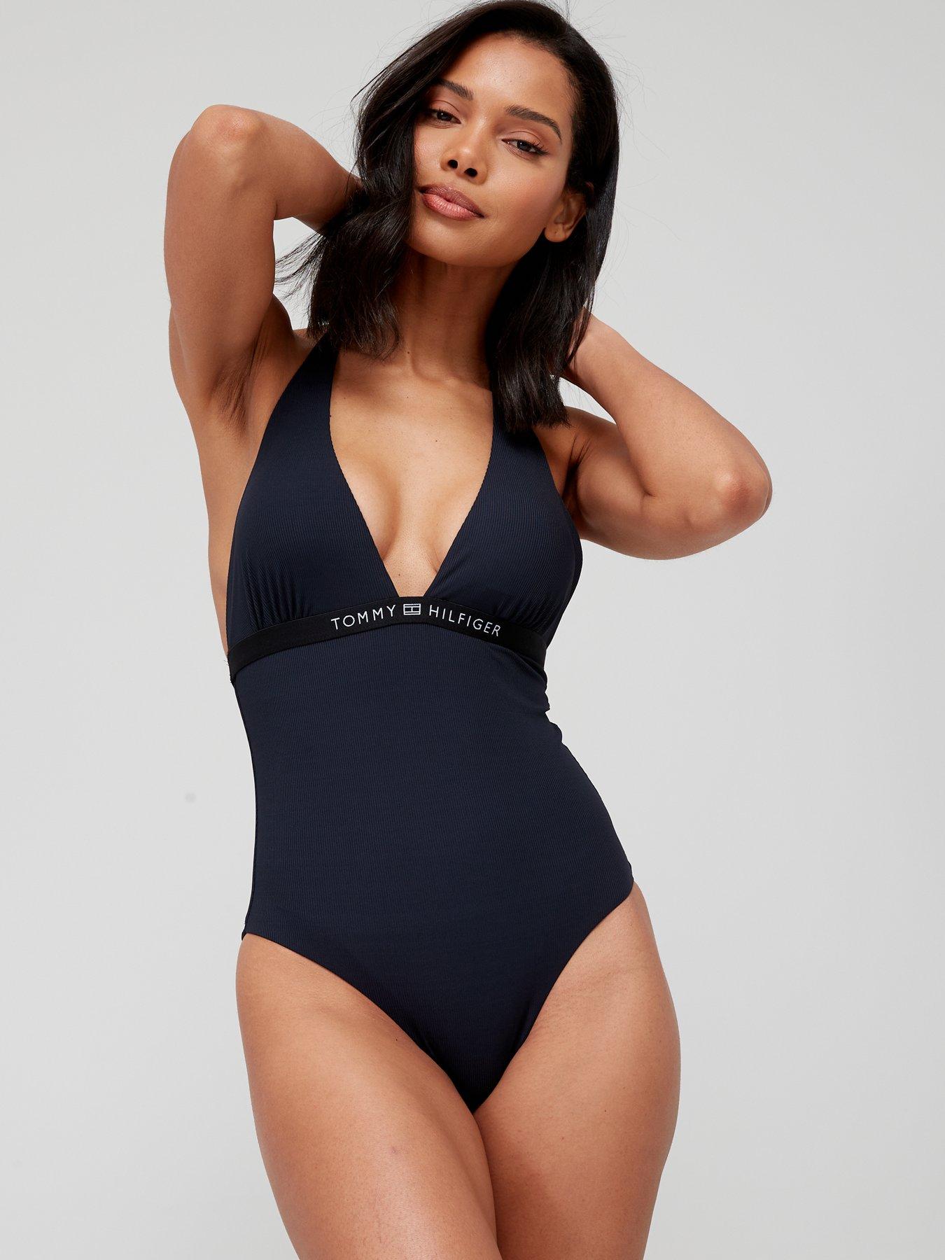 Tommy hilfiger 2024 logo swimsuit