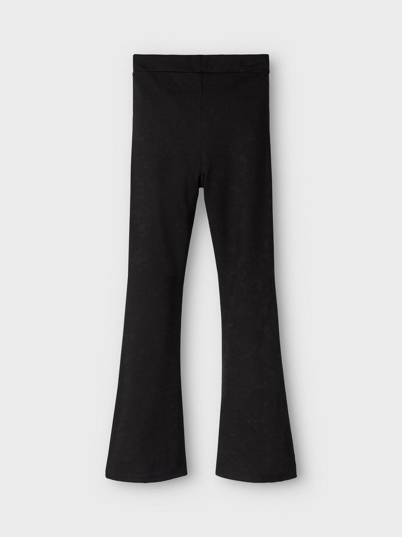  image of name-it-girls-flared-trousers-black
