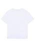  image of boss-boys-short-sleeve-large-logo-t-shirt-white