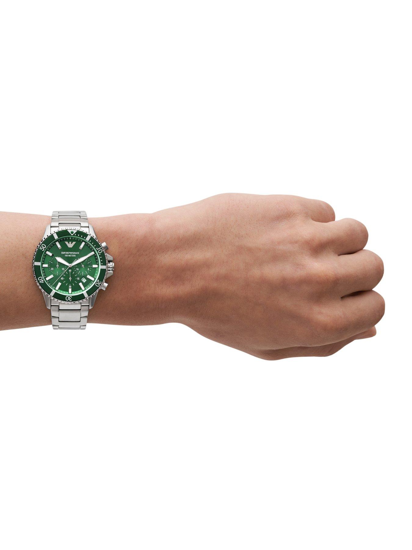  image of emporio-armani-traditional-mens-chronograph-watch-multi