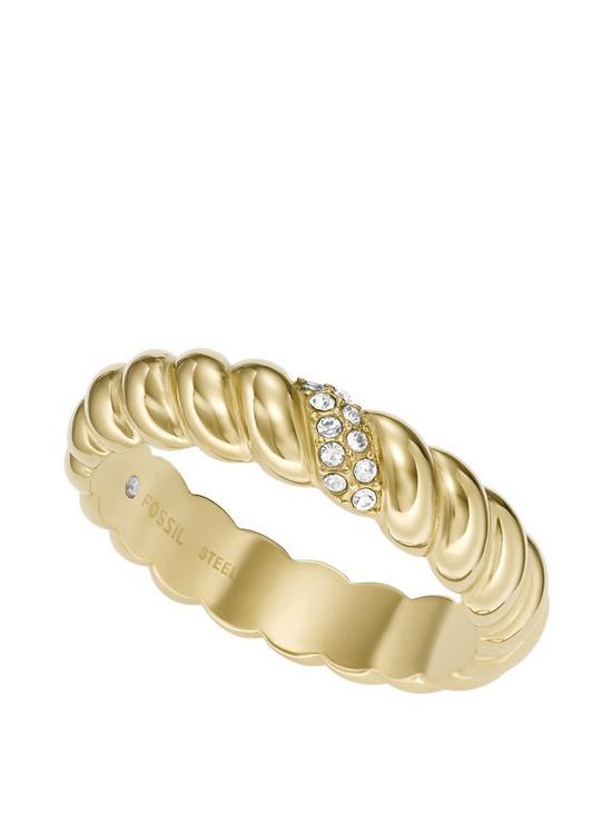 front image of fossil-womens-ring