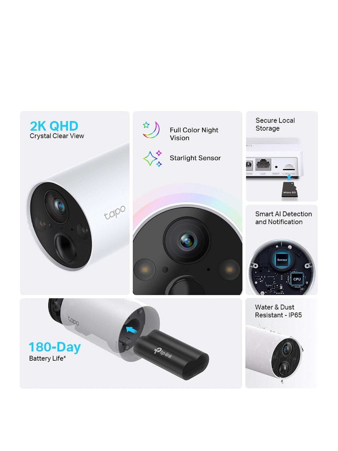 Image 2 of 7 of TP Link Tapo C420S2 Outdoor Battery Cam 2-Pack