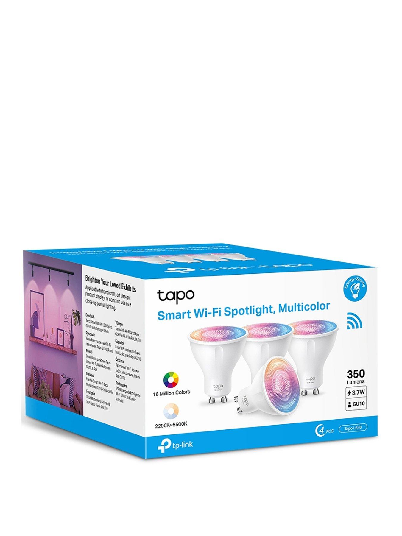tp-link-tp-link-tapo-l630-4-pack-gu10-smart-led-smart-wifi-bulb-rgbw-multicolour-16-million-colours