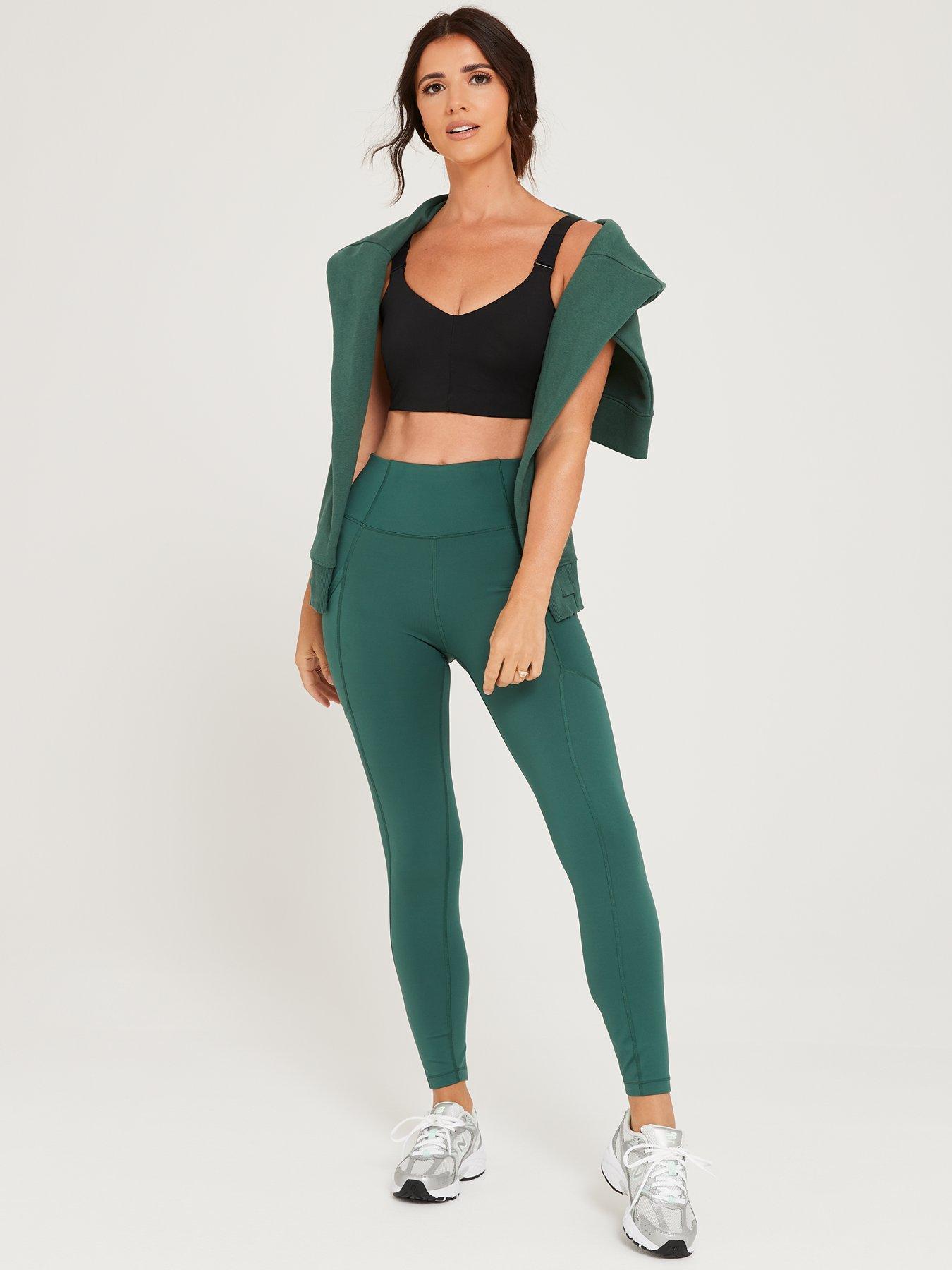 Lucy Mecklenburgh x V by Very Training Leggings - Black