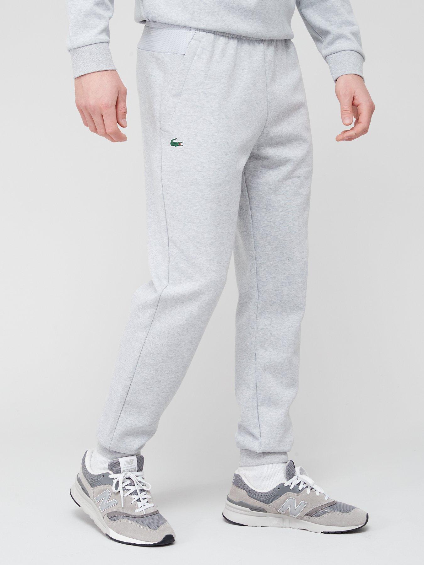 Lacoste grey tracksuit store bottoms