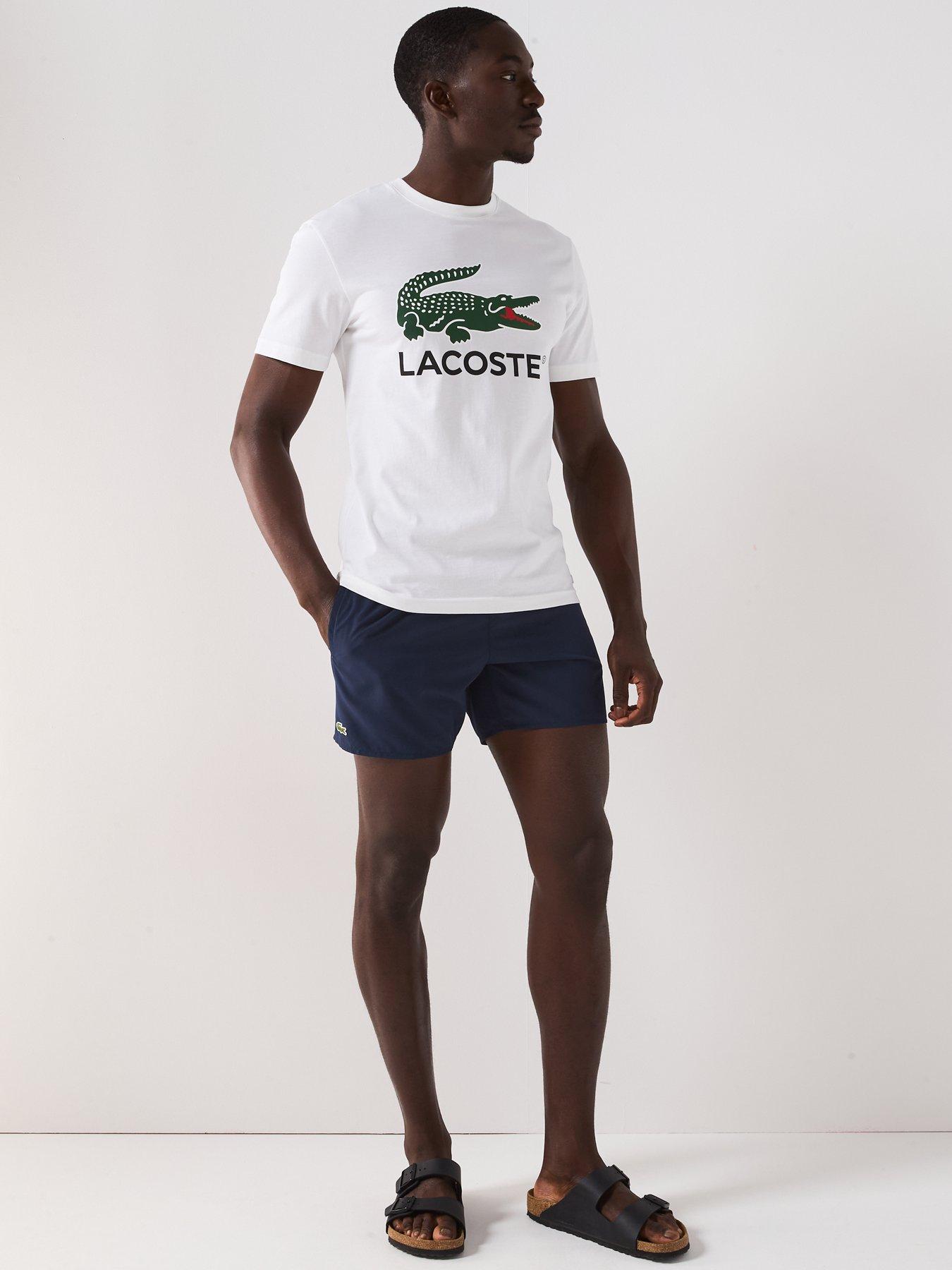  image of lacoste-essentials-swim-shorts-navy