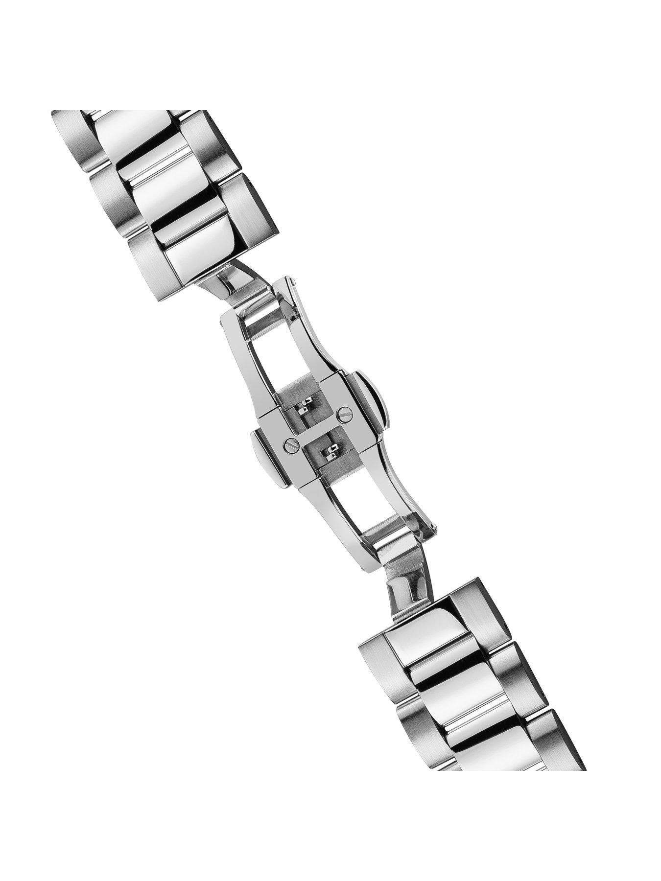  image of ingersoll-the-jazz-automatic-mens-watch-with-blue-dial-and-silver-stainless-steel-bracelet--i07707