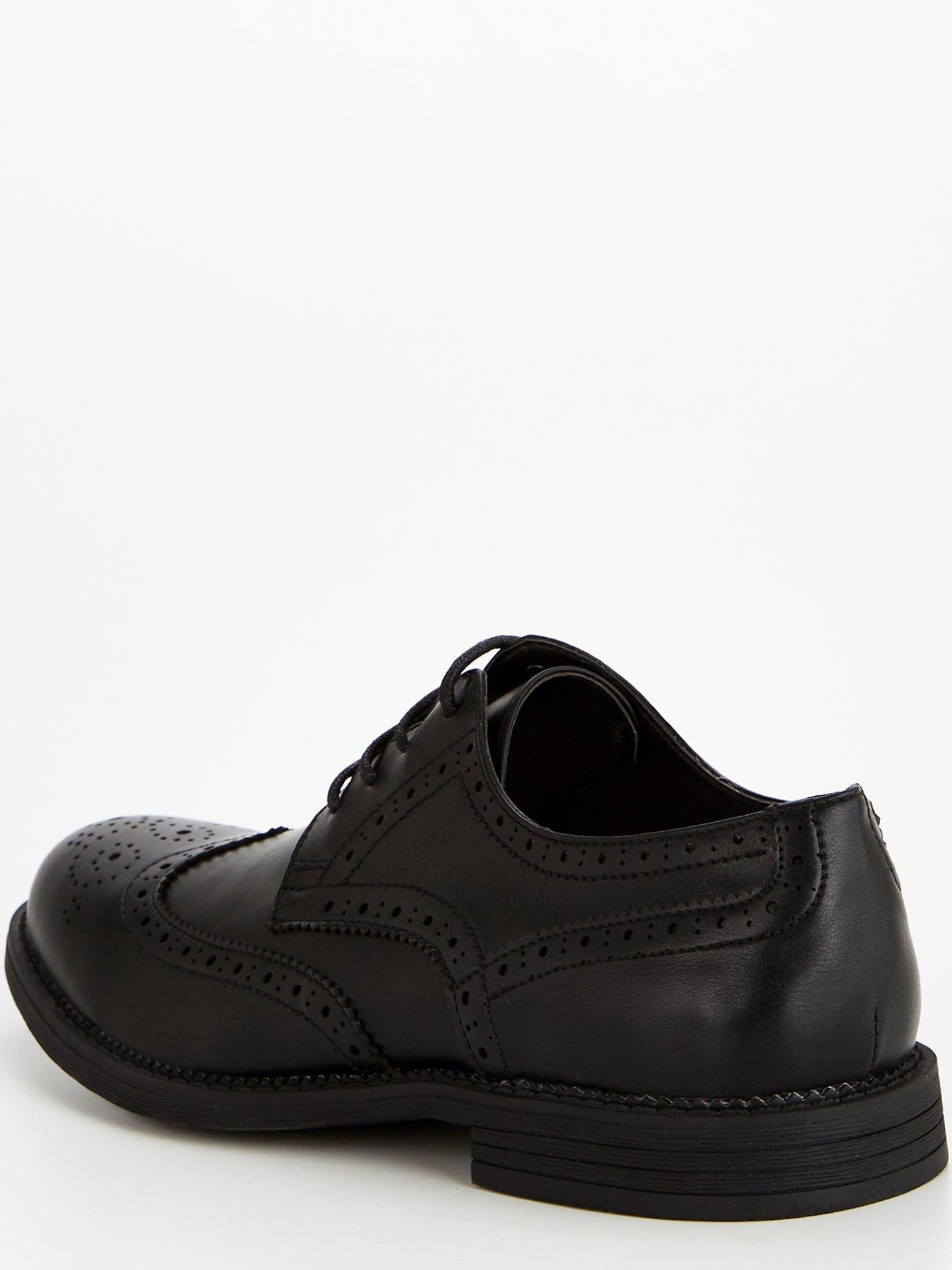  image of everyday-mens-formal-lace-up-brogue-shoe-wide-fit