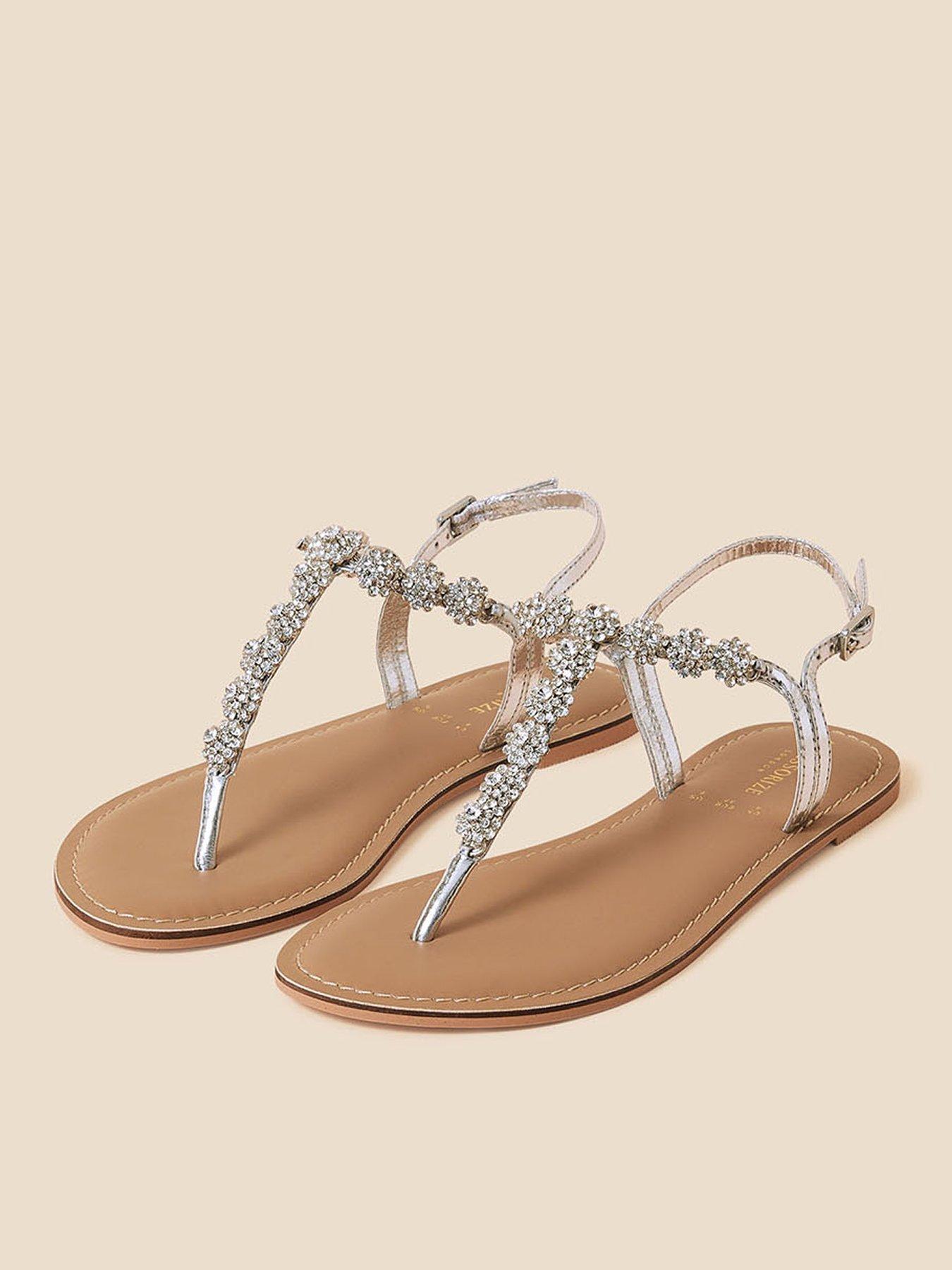 Littlewoods 2024 silver sandals